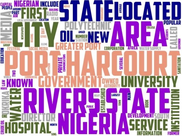 Port Harcourt Wordart Book Cover
