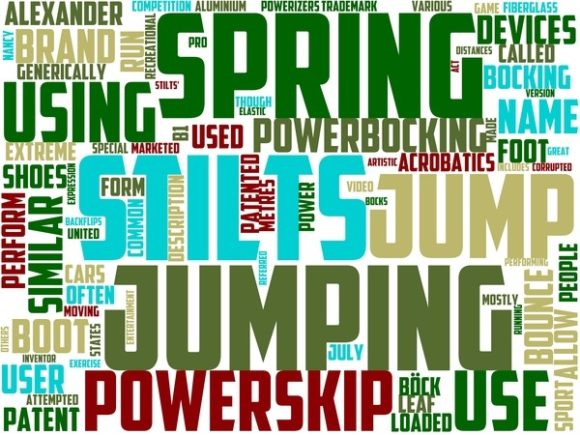 Powerbocking Wordart Banner