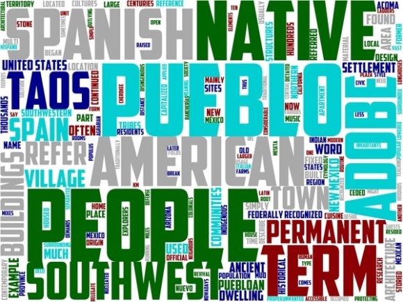 Pueblo Wordart Tie Dye: Where Hand-Drawn Linguistic Art Meets Vibrant Textile Tradition