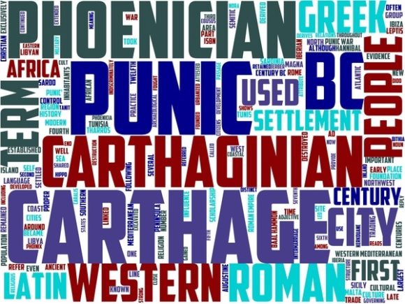 Punic Wordart Book Cover