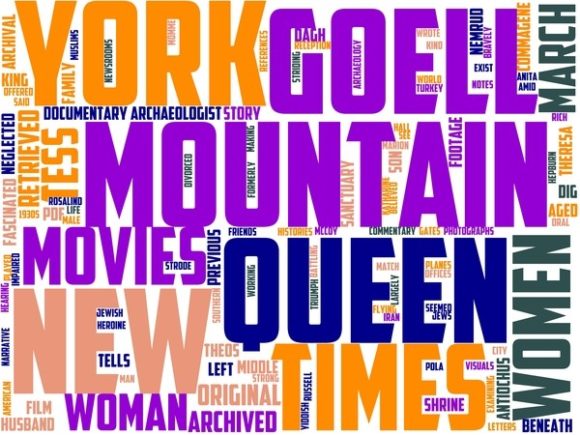 Queener Mountain Wordart Tumbler