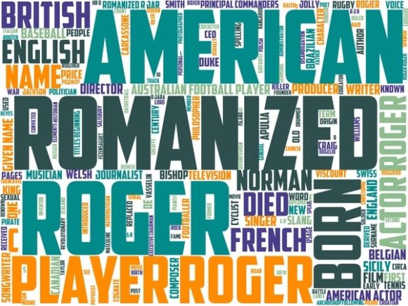 Rogers Wordart Wallpaper
